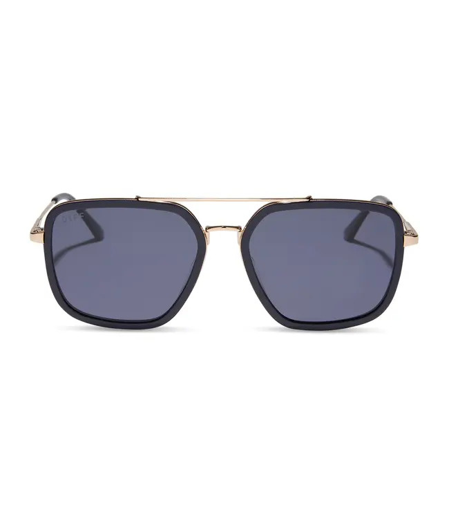 Diff Eyewear Jordan Sunglasses Polarized Royal Temple/Midnight