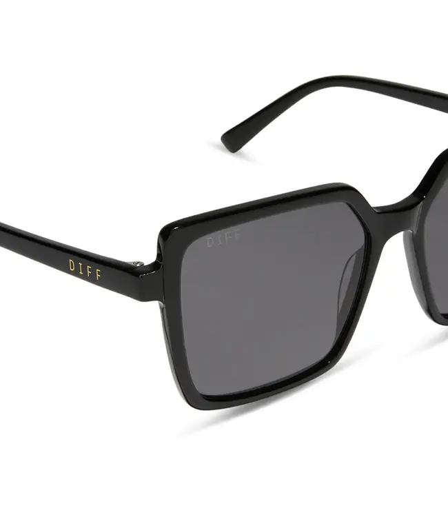 Diff Eyewear Esme Sunglasses Polarized Black/Grey