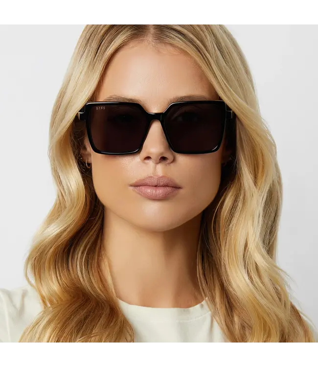 Diff Eyewear Esme Sunglasses Polarized Black/Grey