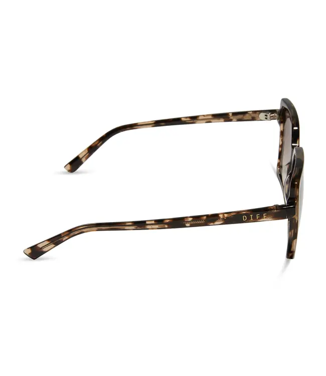 Diff Eyewear Esme Sunglasses Polarized Espresso Tort/Brn