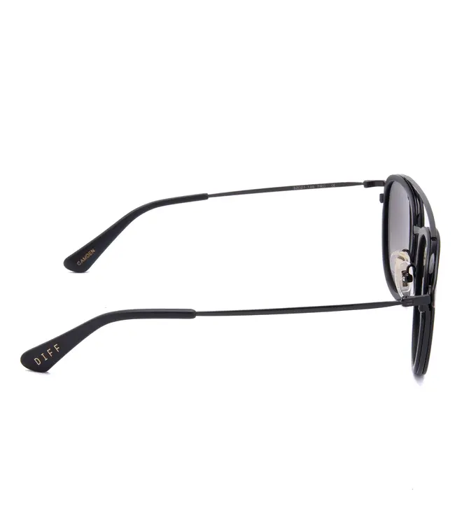 Diff Eyewear Camden Sunglasses Polarized Matte Black/Grey