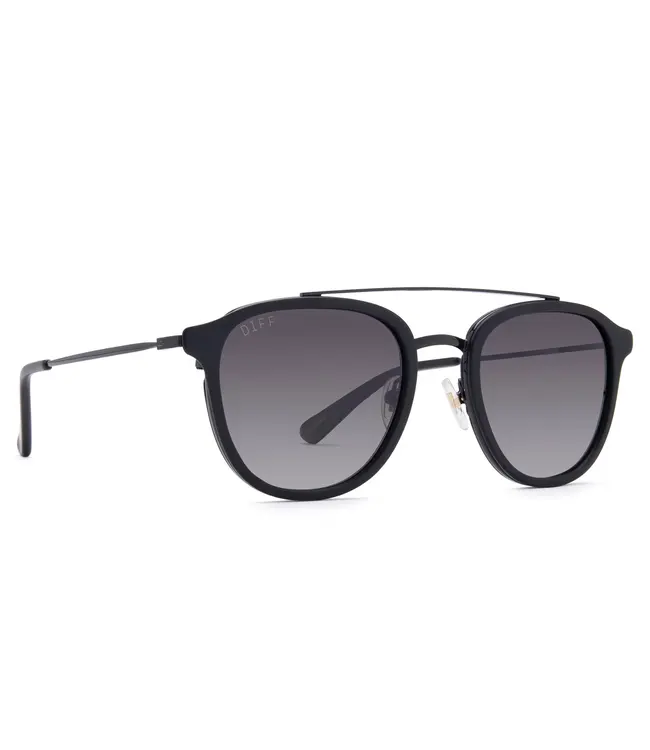 Diff Eyewear Camden Sunglasses Polarized Matte Black/Grey