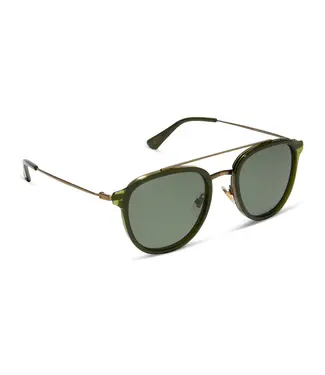 Diff Eyewear Camden Sunglasses Polarized Dark Olive G15