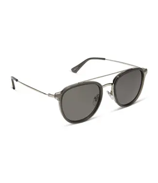 Diff Eyewear Camden Sunglasses Polarized Black Smoke/Grey