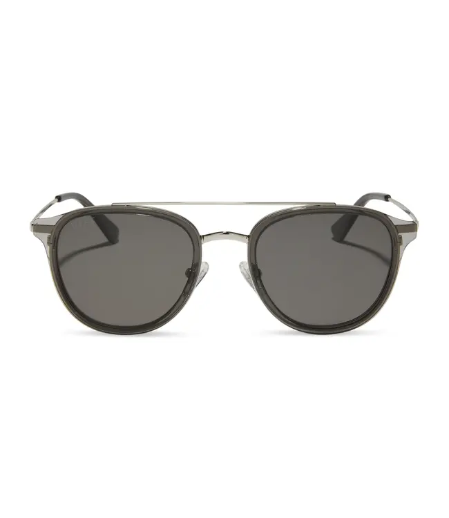 Diff Eyewear Camden Sunglasses Polarized Black Smoke/Grey