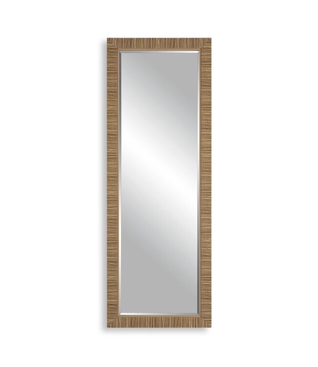 Rattan Floor Length Mirror 25 X 70"