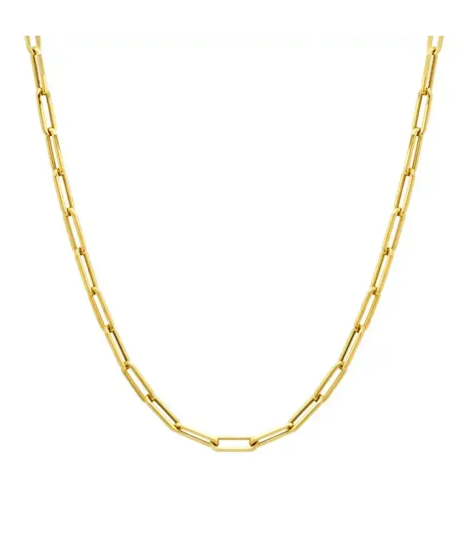 Jen Hansen Fine Small Link Paperclip Chain