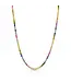 Jen Hansen Demi-Fine Rainbow Tennis Necklace