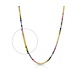 Jen Hansen Demi-Fine Rainbow Tennis Necklace