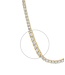 Jen Hansen Demi-Fine 3mm CZ Tennis Necklace Gold 16"