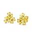 Jen Hansen Demi-Fine Clover Cluster Stud Earrings