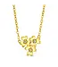 Jen Hansen Demi-Fine Clover Cluster Necklace