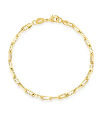 Jen Hansen Demi-Fine Thin Paperclip Bracelet 16"