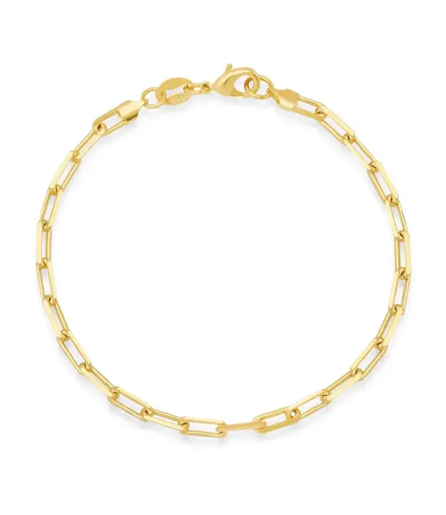 Jen Hansen Demi-Fine Thin Paperclip Bracelet 16"