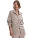 Varley Garcia Zip Through Sweat Taupe Marl