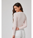 Bella Dahl Fitted V-Neck Cardigan Pastel Pink