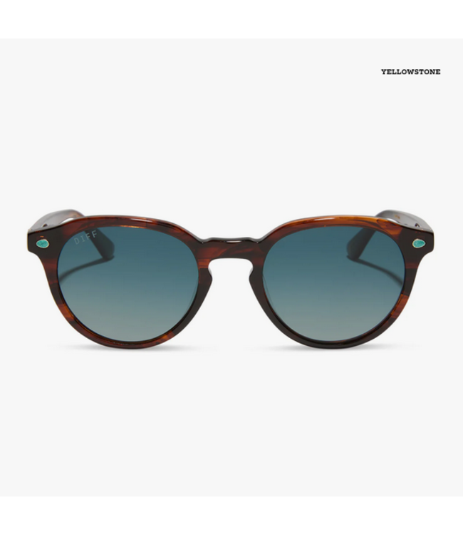 Diff Eyewear Beth Polarized Sunglasses Sequoia Tort Montana Sky
