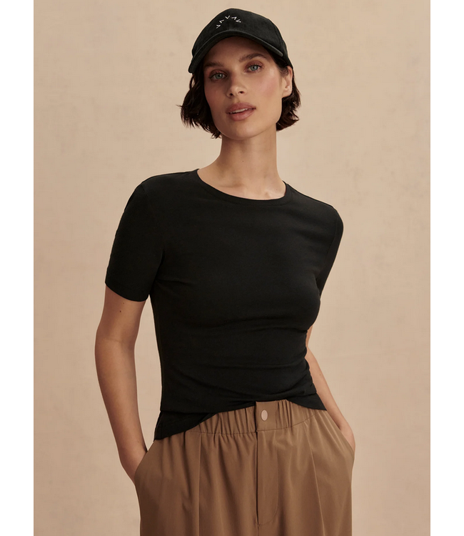 Varley Regina Fitted Tee Black