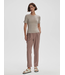 Varley Regina Fitted Tee Taupe Marl