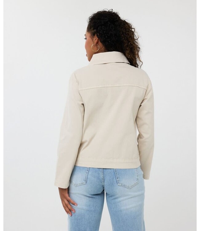 Esqualo Fancy Embellished Jacket Sand