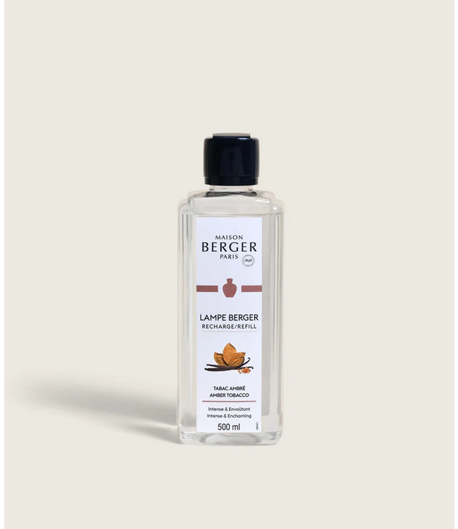 Maison Berger 500 ml Fragrance Lamp Refill - Amber Tobacco