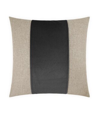 D.V. Kap Jefferson Band Pillow Charcoal - 24 x 24
