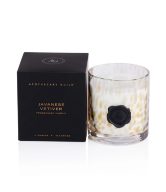 Zodax Apothecary Guild Opal Glass Candle Jar - Javanese Vetiver