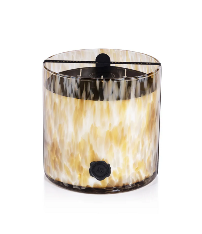 Zodax Apothecary Guild Opal Glass Candle Jar 5 Wick - Javanese Vetiver