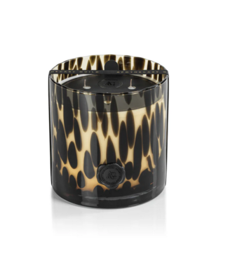 Zodax Apothecary Guild Opal Glass Candle 3 Wick - Cedar Leaf & Hinoki Cypress