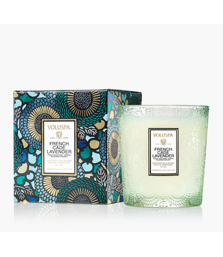 Voluspa French Cade Lavender Classic Jar Candle