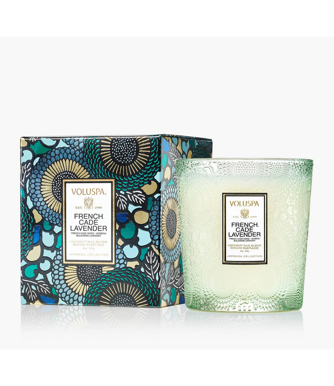 Voluspa French Cade Lavender Classic Jar Candle