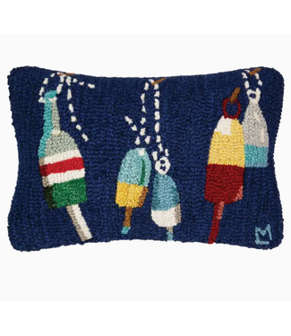 Boat Buoys Wool Pillow 14 x 20