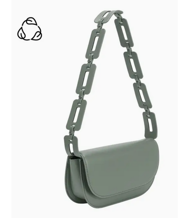 Melie Bianco Inez Recycled Vegan Shoulder Bag