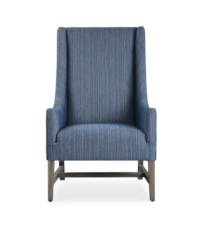 Galiot Accent Chair Blue/White Stripe