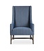 Galiot Accent Chair Blue/White Stripe
