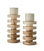 Uttermost Emora Pillar Candleholders, S/2