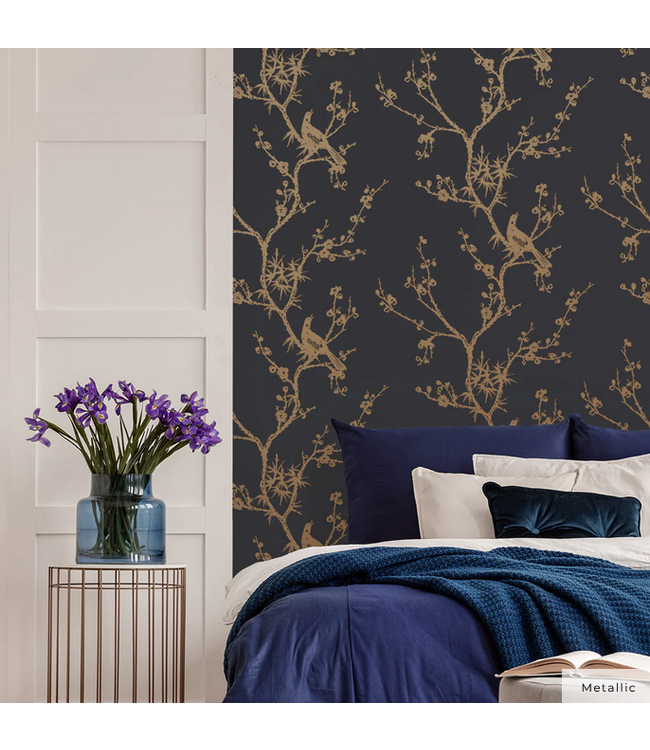 Tempaper & Co. Bird Watching Peel & Stick Wallpaper