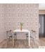Tempaper & Co. Faux Grasscloth Geo Peel & Stick Wallpaper