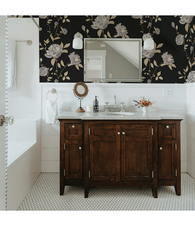 Rambling Rose Peel & Stick Wallpaper