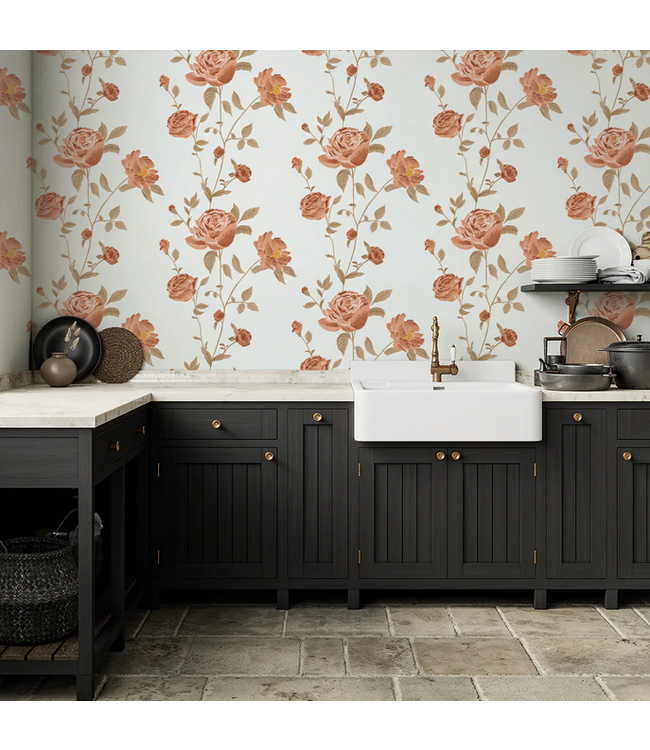 Rambling Rose Peel & Stick Wallpaper