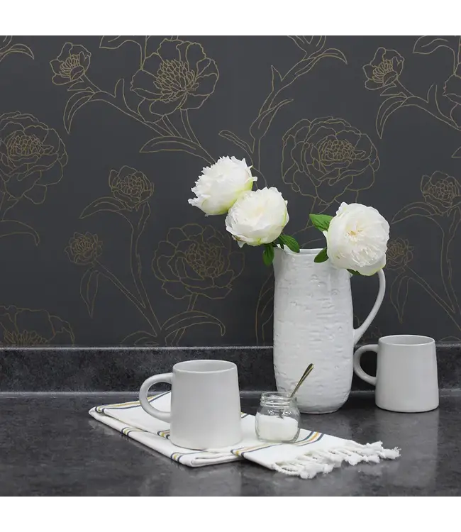 Tempaper & Co. Peonies Peel & Stick Wallpaper