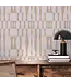 Tempaper & Co. Faux Grasscloth Geo Peel & Stick Wallpaper