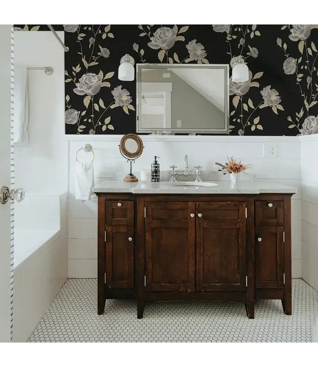 Rambling Rose Peel & Stick Wallpaper