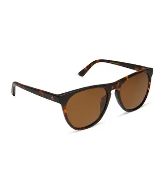 Diff Eyewear Darren Matte Tort & Brown Sunglasses