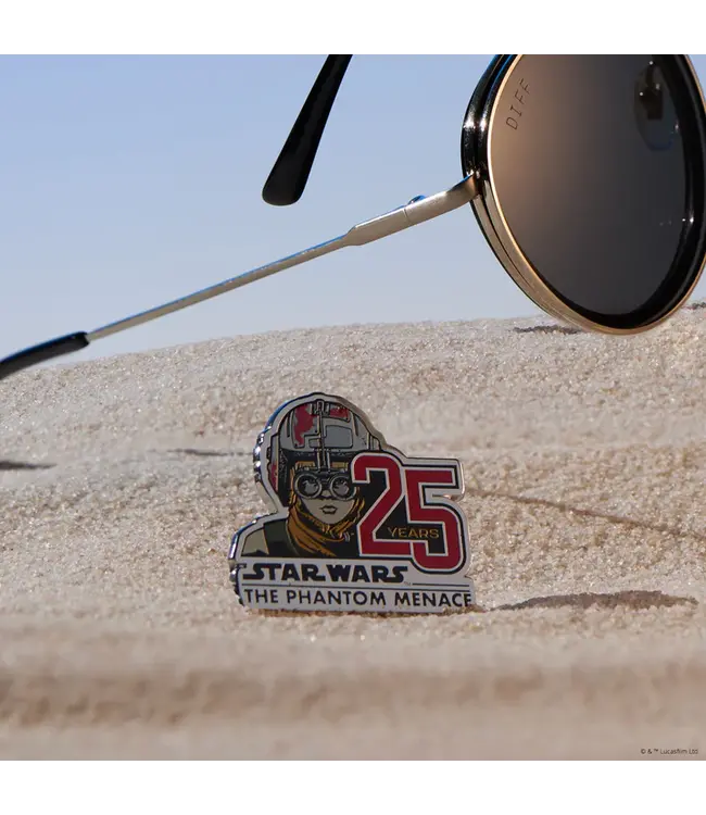 Diff Eyewear Anakin Galactic Brushed Silver & Space Gry