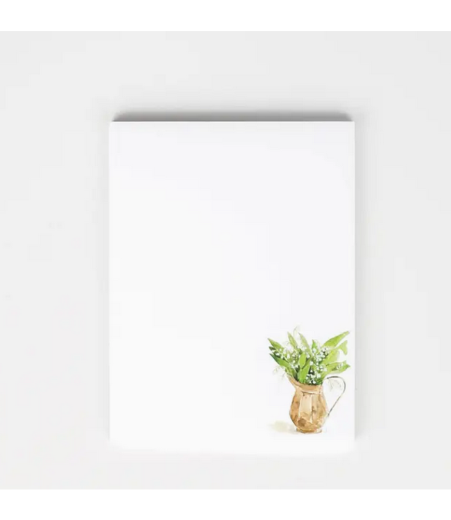 Emily Lex Studio Everyday Notepad Lily of the Valley