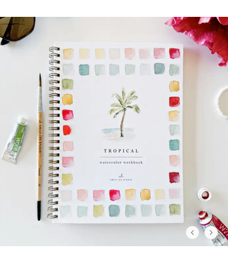 Emily Lex Studio Tropical Watercolor Workbook