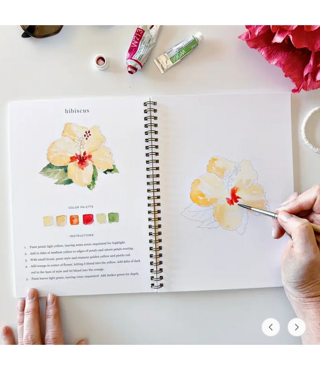 Emily Lex Studio Tropical Watercolor Workbook