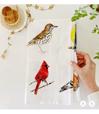 Emily Lex Studio Birds Tea Towel