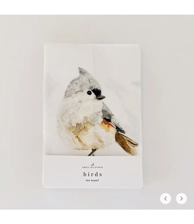 Emily Lex Studio Birds Tea Towel